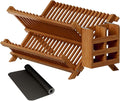 Greenual Teak Dish Drying Rack by Greenual