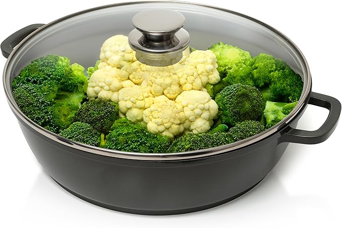 Moss & Stone 12 Inch Nonstick Large Skillet by Mossstone