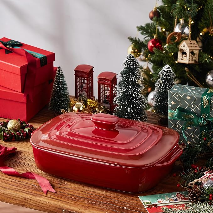 Lareina Large Ceramic Casserole Dish - Image 7