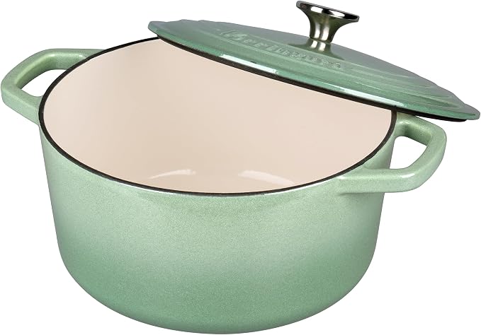 VORRINGARD Enameled Cast Iron Dutch Oven Pot - Image 5