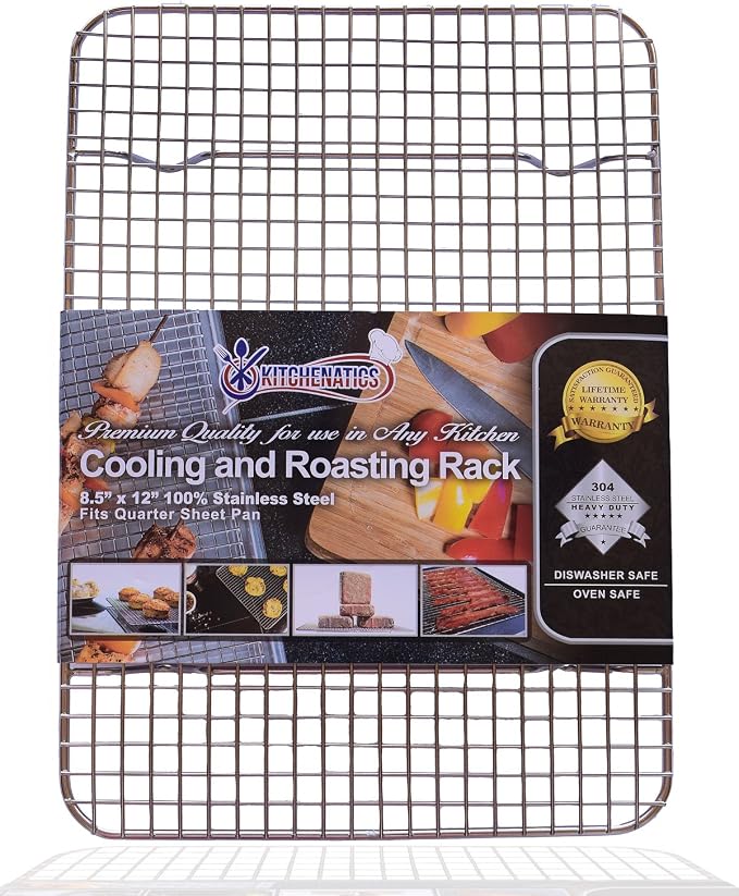 KITCHENATICS Small Quarter Sheet Cooling Rack by KITCHENATICS