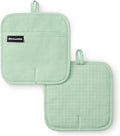 KITCHENAID Gourmet Series Gridlines Pot Holders 2-Pack Set, Heat Resistant up by KitchenAid