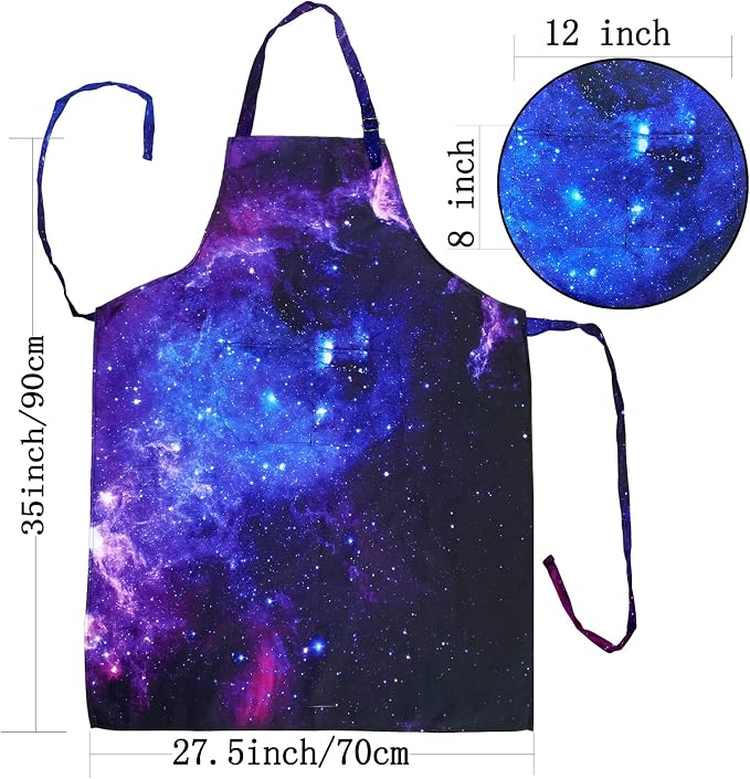 Adjustable Waterproof Apron Bib Apron - Image 7