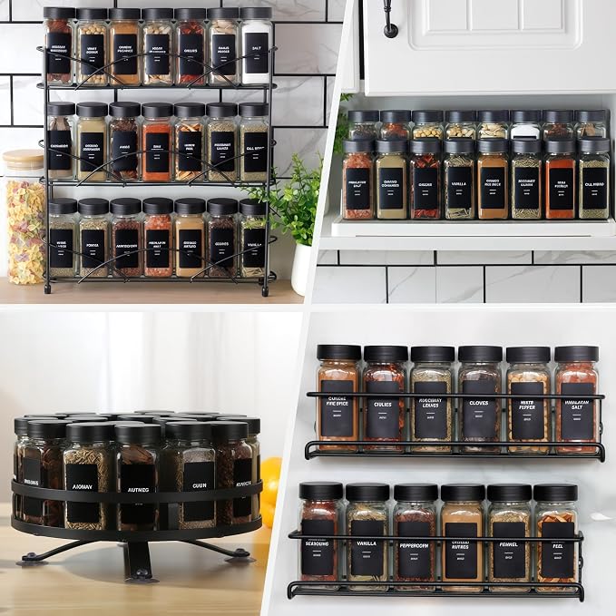 36Pcs Spice Jars Containers - Image 8