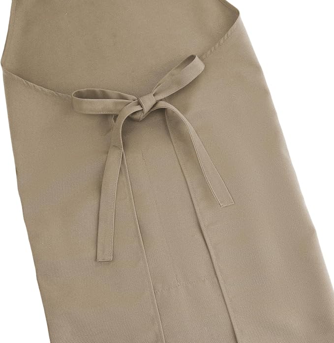 Apron for Men Women with Adjustable Straps and Large Pockets, Canvas Cotton - Image 6