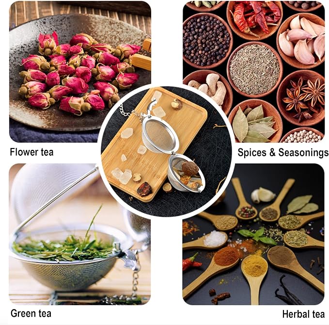 NSTaygate 2pcs Tea Infuser, Tea Strainers - Image 5