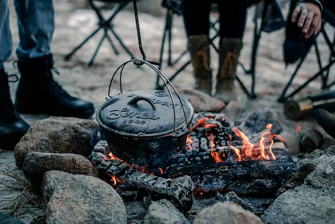 Stansport Pre-Seasoned Cast Iron Dutch Oven - Image 7