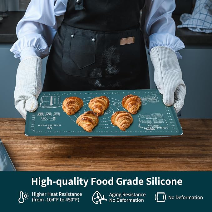 DANIA & DEAN 1.1mm Heavy-Duty Silicone Pastry Mat - Image 6