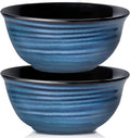 HASENSE Serving Bowls, 60 Ounces Ceramic Salad Pasta Soup Bowls, 8.5 inch Large by Hasense