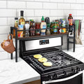 Meangood Spice Rack Shelf for Kitchen Stove, Over the Stove Shelf by Meangood