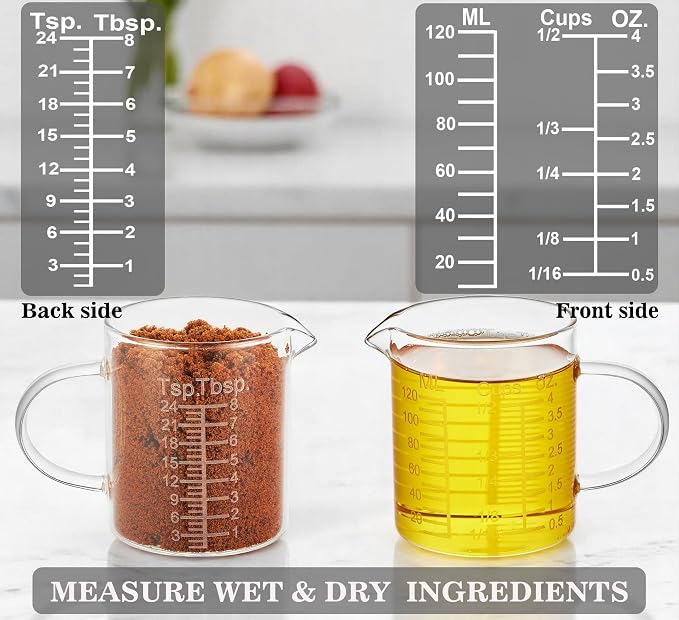 Ackers Etching Scale Measuring Glass --Made of High Borosilicate Glass Measuring - Image 3