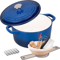 VORRINGARD Enameled Cast Iron Dutch Oven Pot by Unknown