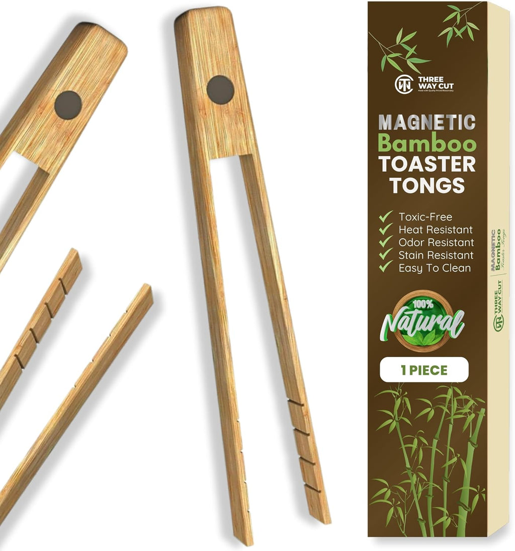 Toaster Tongs With Magnet | Kitchen Utensils For Cooking and Holding