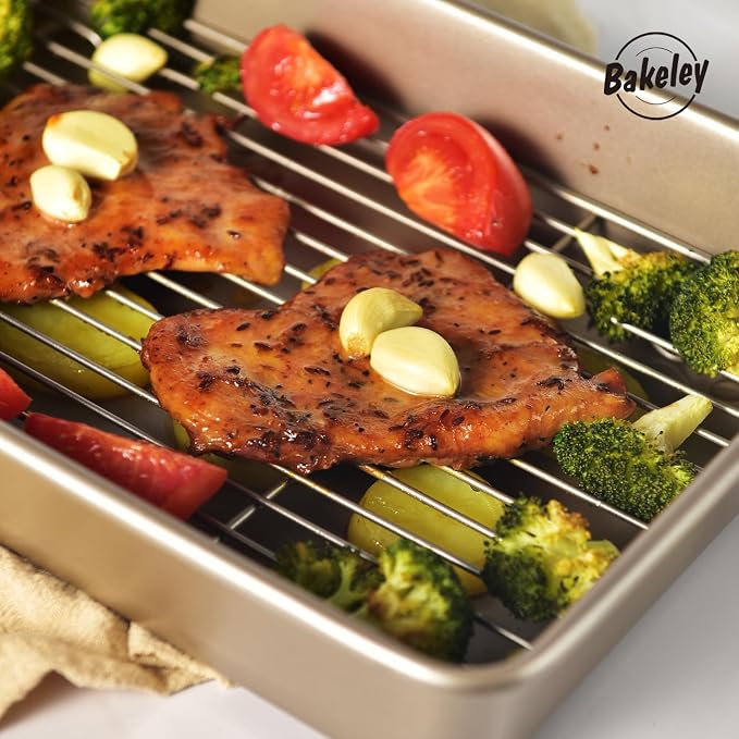 13-Inch Nonstick Roasting Baking Pan - Image 4