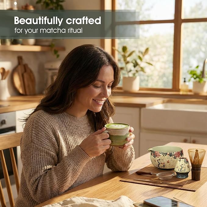 Matcha Whisk Set, 7-Piece Matcha Kit - Image 4