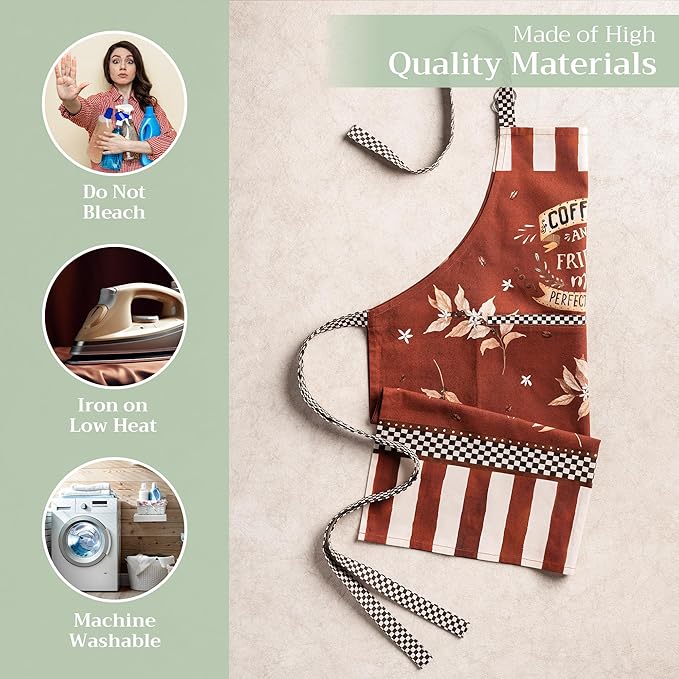 Maison d' Hermine 100% Cotton Apron - Image 3
