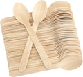 LotFancy Disposable Wooden Spoons, Biodegradable Compostable Eco-friendly by LotFancy