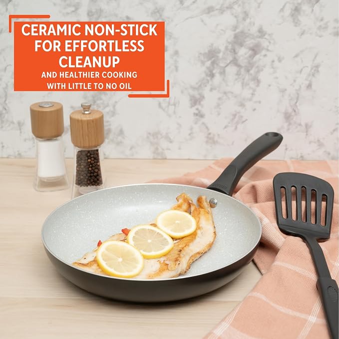 IMUSA 9.5" Premier Ceramic Nonstick Fry Pan - Image 4