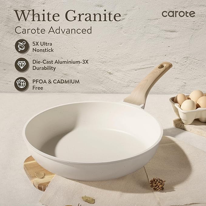 CAROTE ICE 35pcs Pots and Pans Set, Nonstick Cookware Sets - Image 4