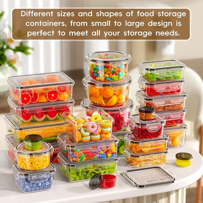 60 PCS Food Storage Containers - Image 8