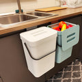 stonespace Hanging Trash Can, 3.2 Gallon/12L Small Waste Bin by stonespace