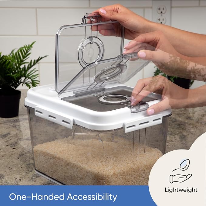 Chef's Path Extra Large Airtight Rice Storage Container - Image 7