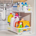 Under Sink Organizer, High Adjustable 2 Tier Under Sink Organizers and Storage by Dolesman