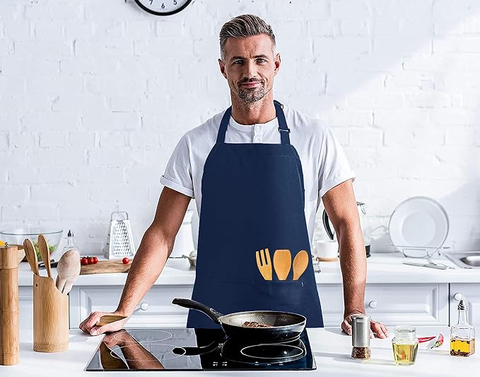 Utopia Kitchen 2 Pack Bib Apron, Adjustable - Image 7