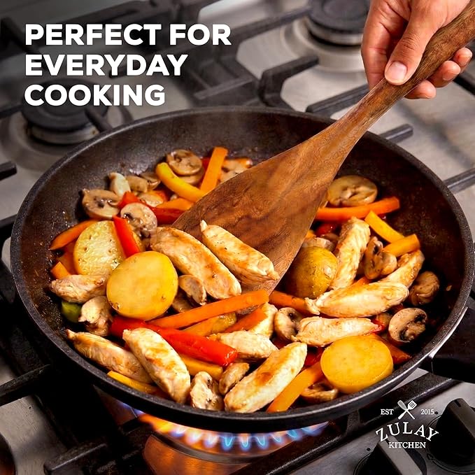 Zulay Kitchen Premium 8-Piece Wooden Spoons - Image 6
