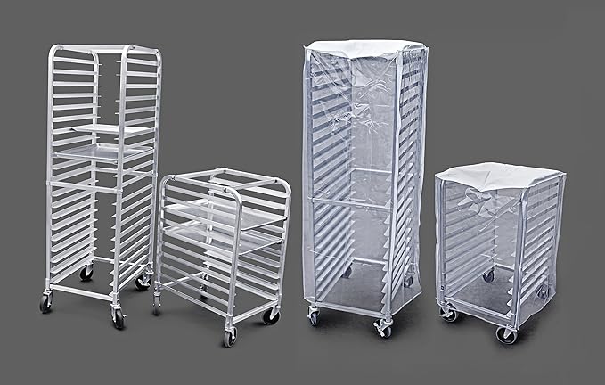 New Star Foodservice 36527 Commercial-Grade Aluminum 20-Tier Sheet Pan/Bun Pan - Image 8