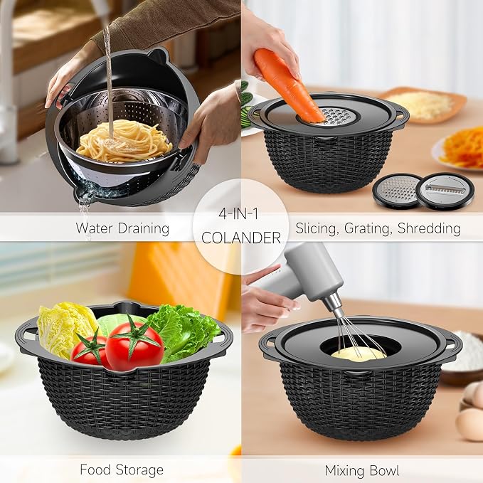 4-1 Colander with Bowl Set - Image 2