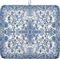 Chinoiserie Floral Dish Drying Mat by Kawani