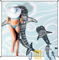 HIHOHO Beach Blanket Waterproof Sandproof Extra Large Beach Mat 79" X by HIHOHO