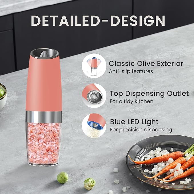 Battery Operated Salt And Pepper Grinder Set - Image 5