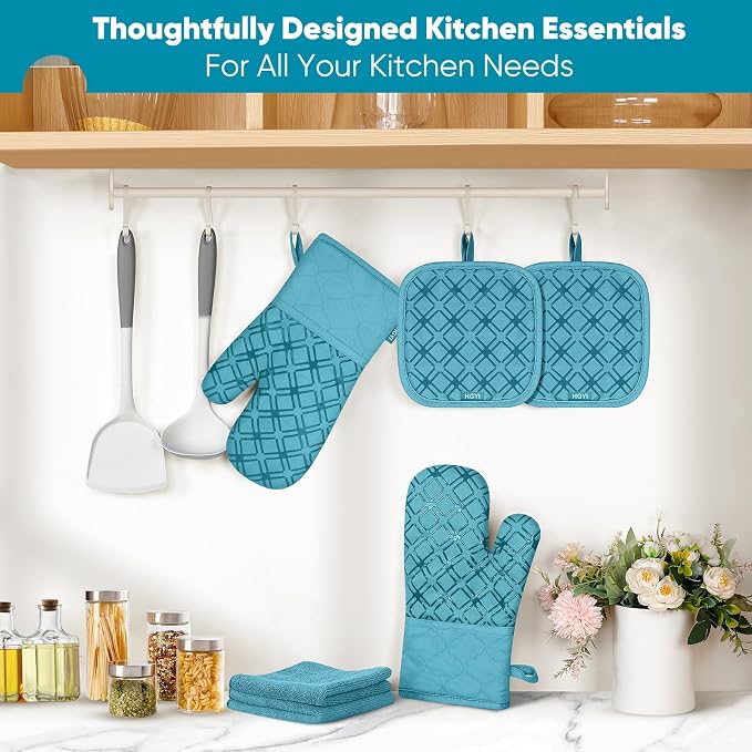 Oven Mitts and Pot Holders Set - Image 7