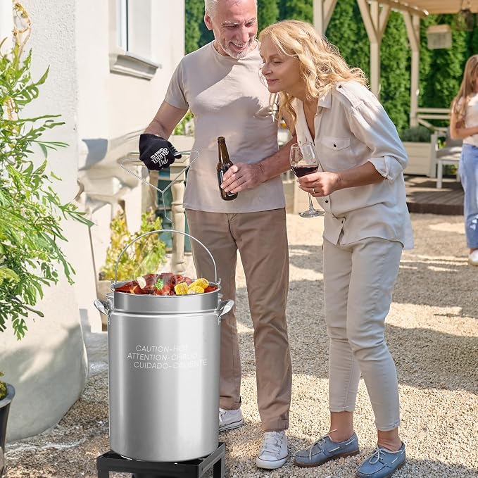 Bonnlo 44QT Turkey Fryer Pot - Image 7