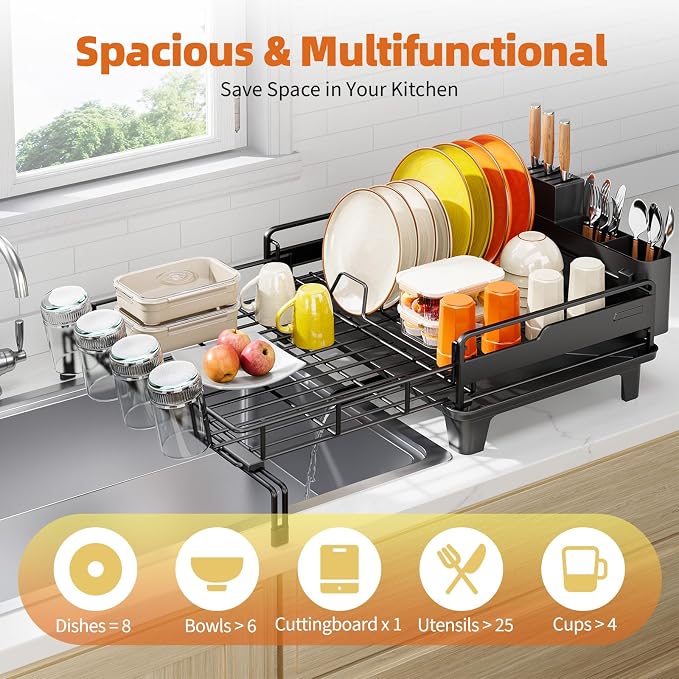 Urackify Dish Drying Rack - Image 2