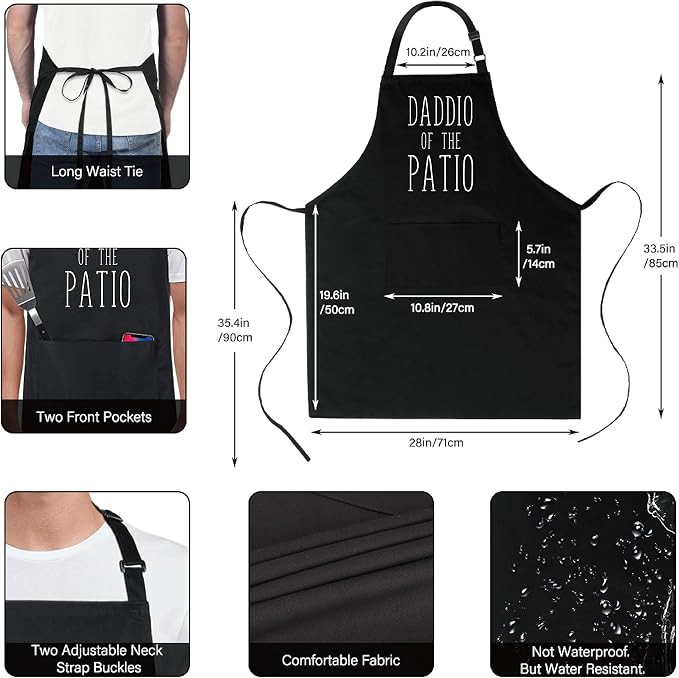 Xornis 100% Cotton Funny Apron - Image 3