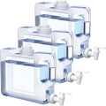 Funnymoom 3 Pack 0. 8 Gallon Fridge Water Dispensers Bottle by Funnymoom