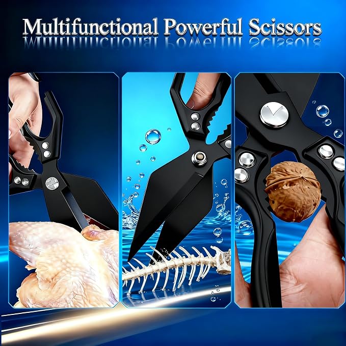 Multifunctional Heavy-Duty Kitchen Shears, Kitchen Shears - Image 7