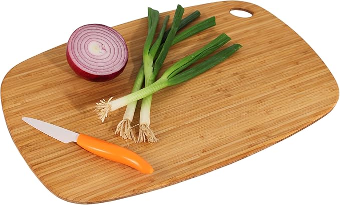 Totally Bamboo GreenLite Dishwasher Safe Cutting Board, 13.5" x 9" Reversible - Image 4