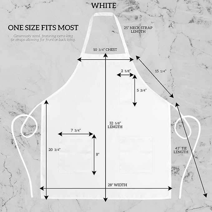 GREEN LIFESTYLE 12 Pack Chef Apron - Image 4
