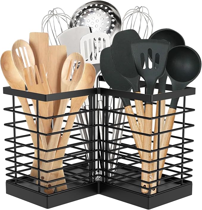 Suli Extra Large Kitchen Utensil Holder by Suli