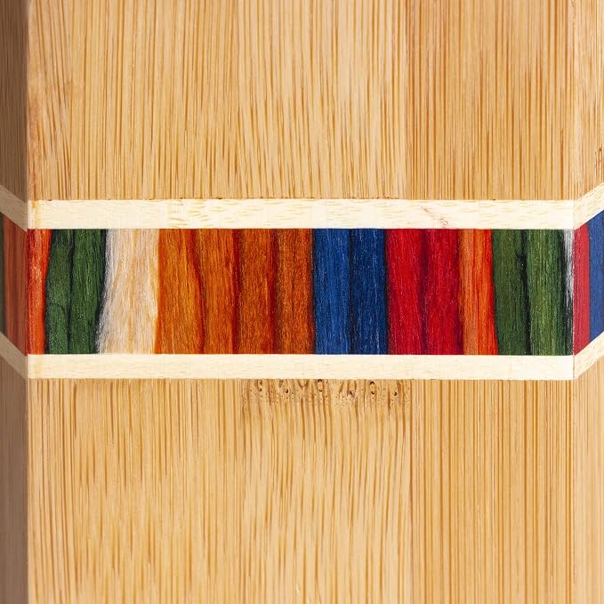 Totally Bamboo Baltique Marrakesh Collection Kitchen Utensil Holder, Large - Image 5