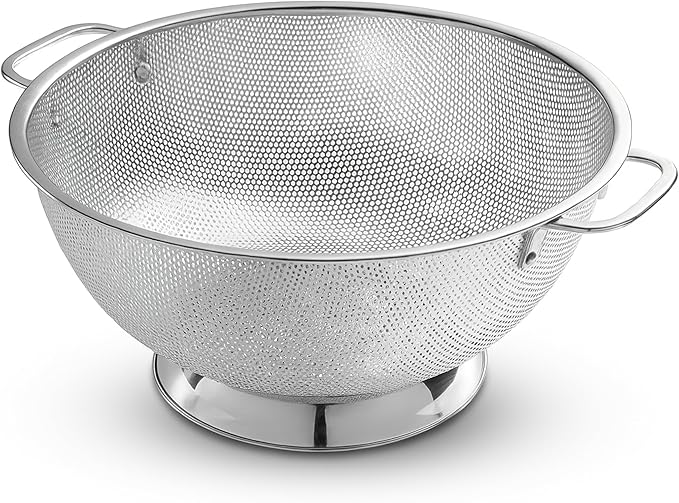 Bellemain Colander for Kitchen – 5 Qt Stainless Steel Strainer by Bellemain