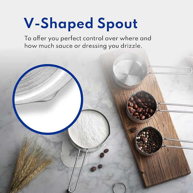 New Star Foodservice 42917 Stainless Steel 8-Piece Measuring Cups and Spoons - Image 8