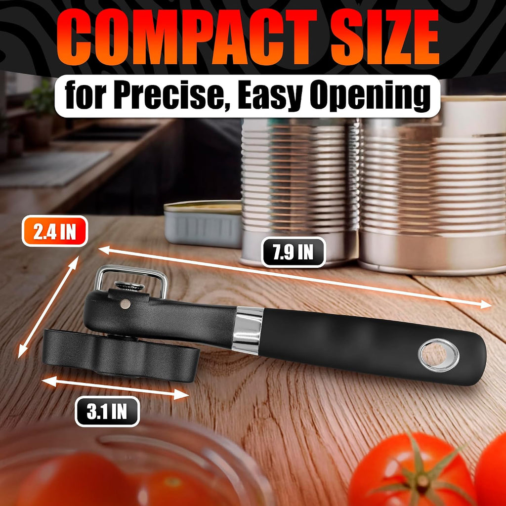 Can Opener Smooth Edge Side Cut - Stainless Steel Manual Can Opener