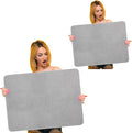 Hushee 2 Pack Extra Large Dish Drying Mat Microfiber Absorbent Dish Drying Pad by Hushee