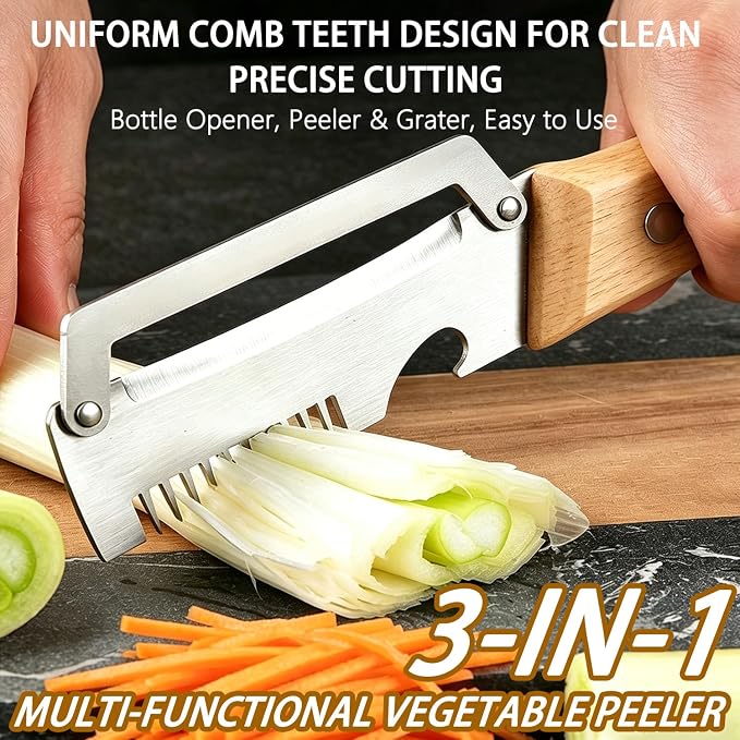2Pcs Multi Functional Vegetable Peeler - Image 4