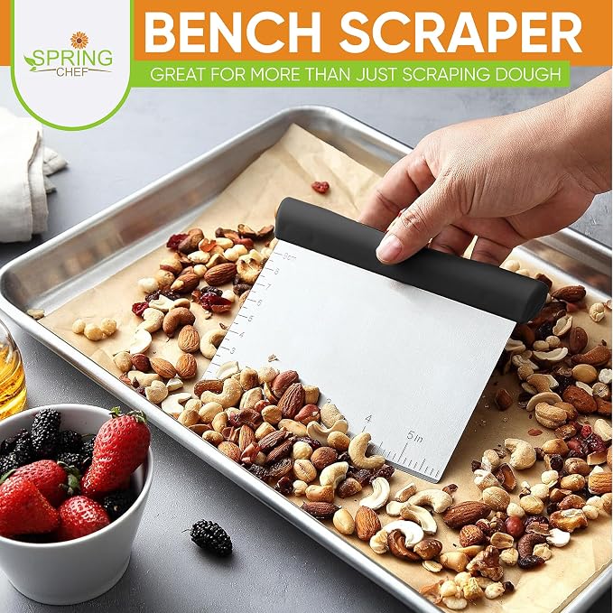 Spring Chef Dough Bench Scraper - Image 2